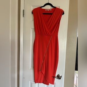 Gorgeous Coral Orange Rachel Roy Dress M